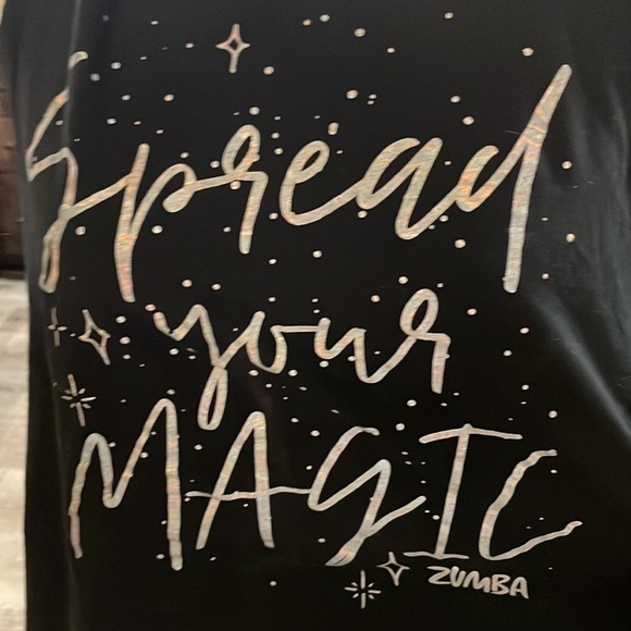 “spread the magic” Zumba top - Picture 2 of 3